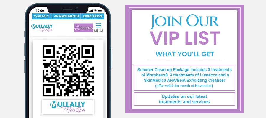 Join the VIP List of Mullally MedSpa in Crown Point IN