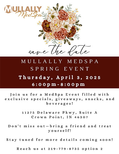 Mullally MedSpa Spring Event in Crown Point IN